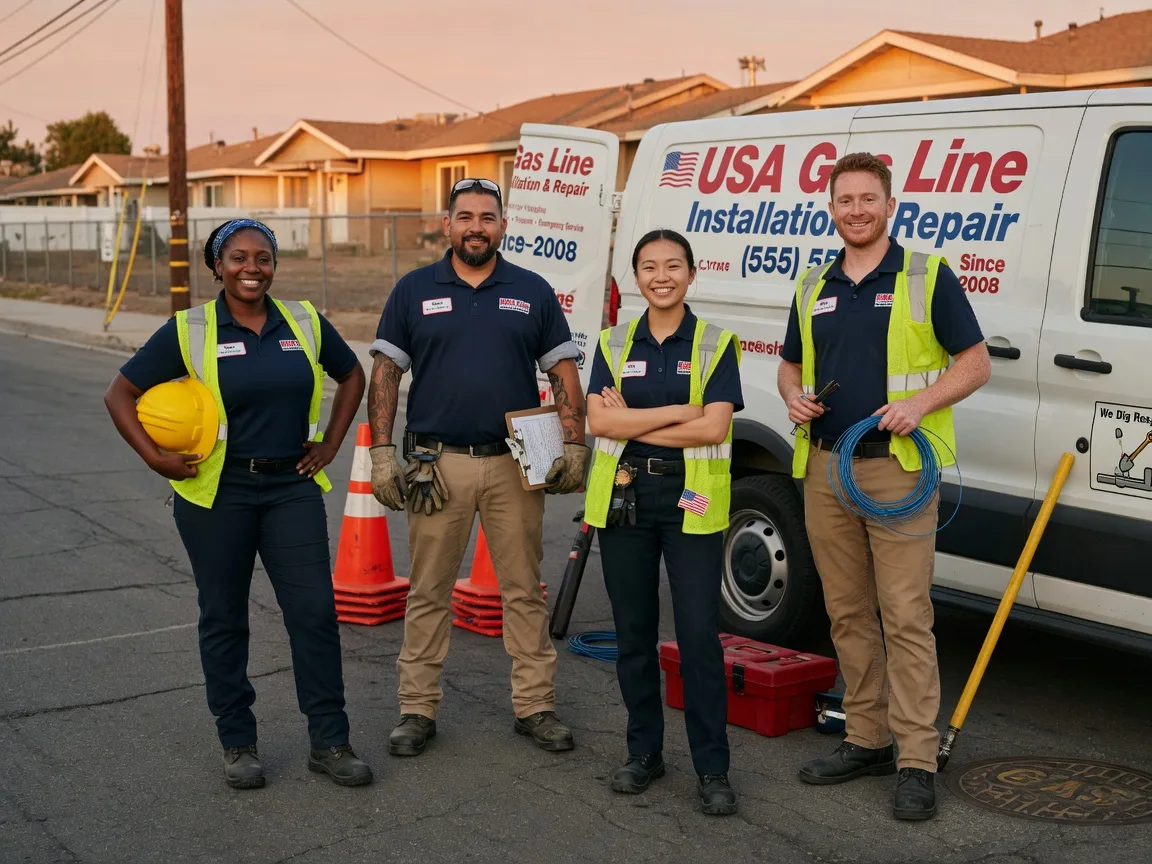 Gas Line Installation company in Shelley, ID
